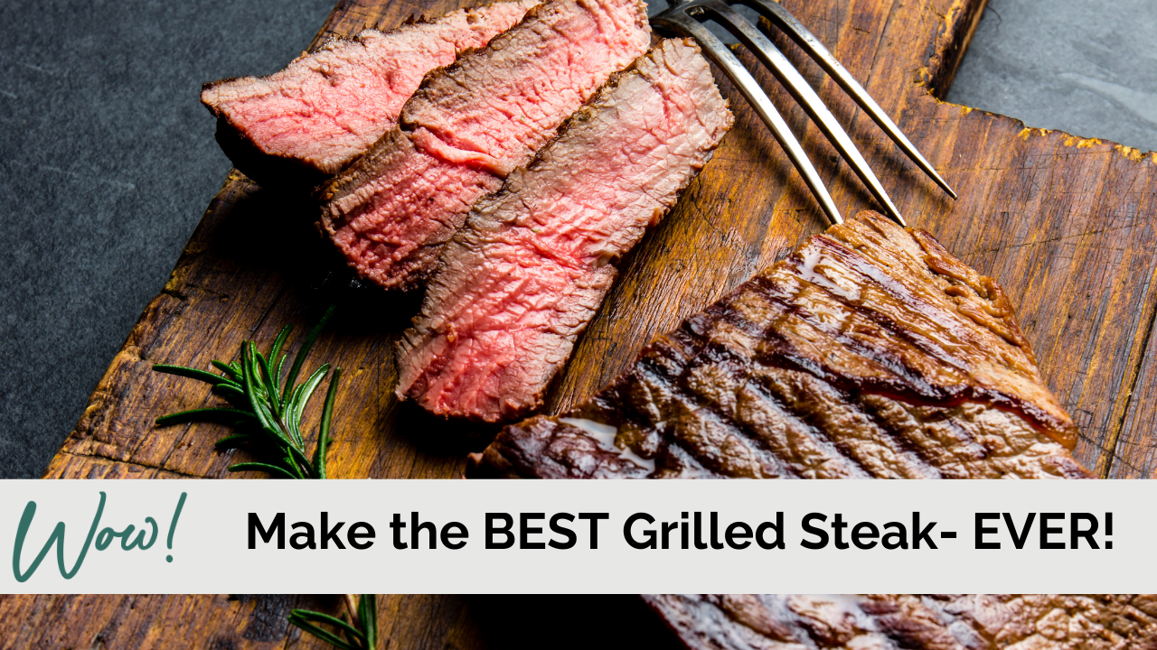 Perfect Grilled Sirloin Steaks