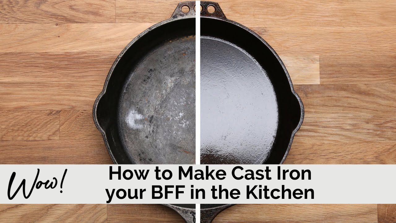 Caring for Cast Iron Pans – Stacey Hawkins