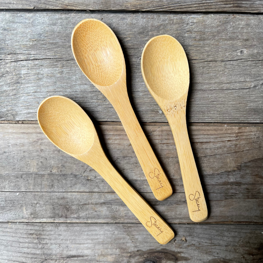 2 Pack Wooden Scoops , Wooden Scoop for Canisters comes with