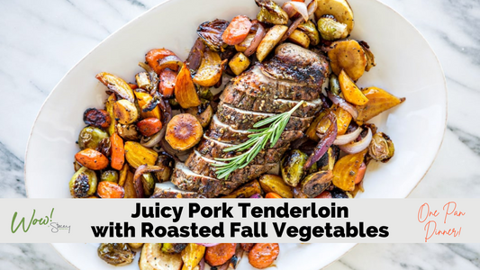 Juicy Pork Tenderloin with Roasted Fall Vegetables