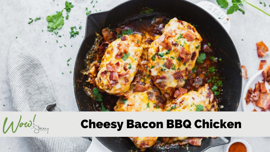 Cheesy Bacon BBQ Chicken