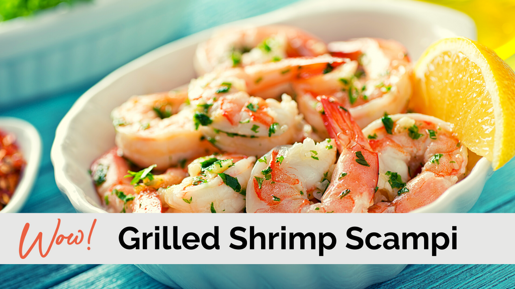 Shrimp Scampi using @brass.cuisine Infused Lemon oil & Seasonings